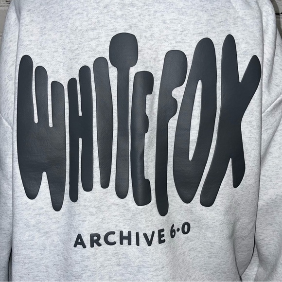 White Fox Boutique Archive 6.0 Oversized Sweatshirt Size XS/S - Picture 10 of 12